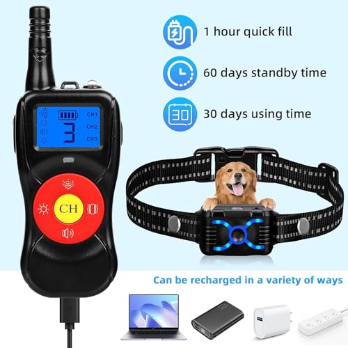 Collier waterproof XIKDJ avec télécommande