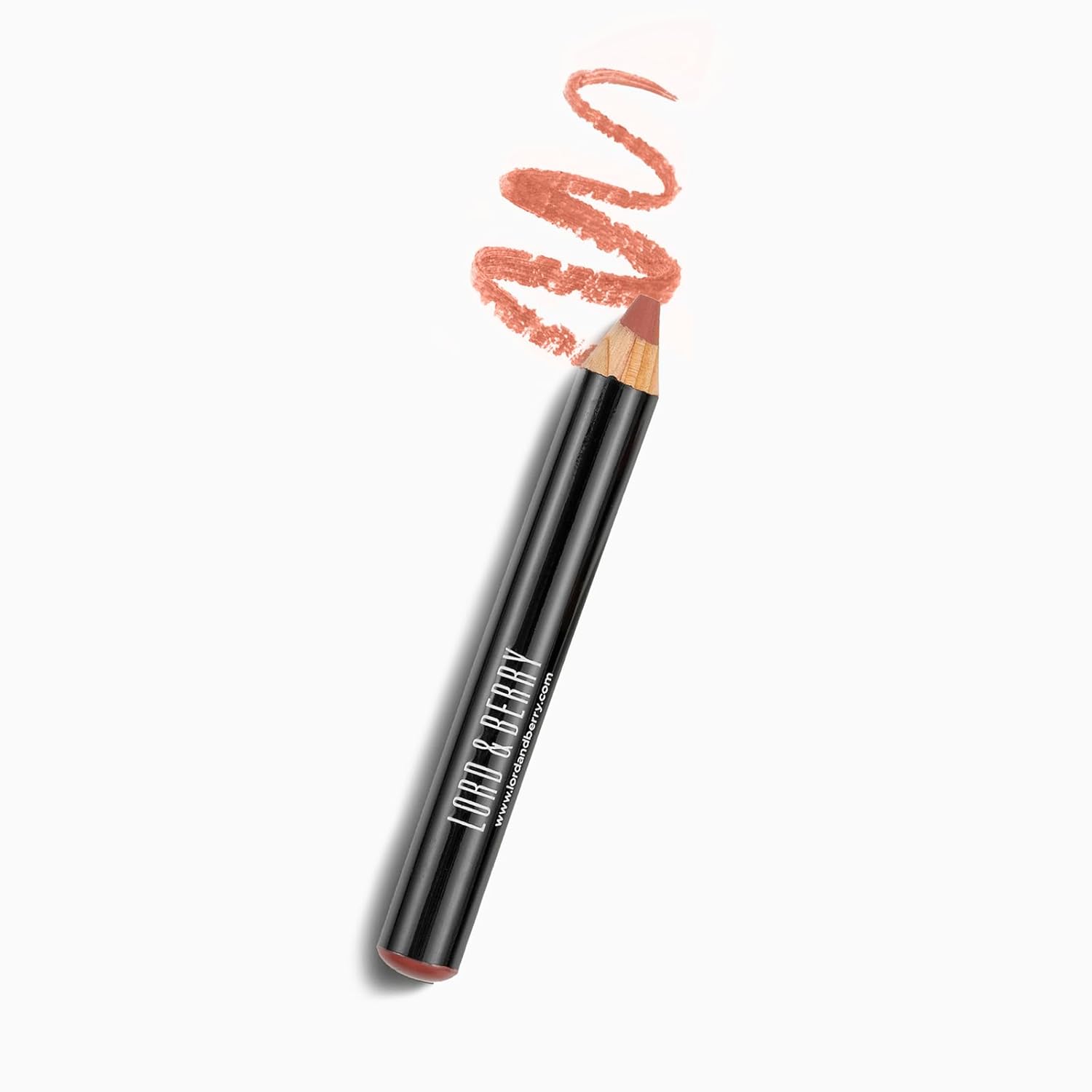 Lord and Berry Maximatte Crayon Lipstick - Matte Lipstick with Lip Liner - Enriched with Vitamin E - Intense Lasting Color - 3404 Undressed - 0.06 oz