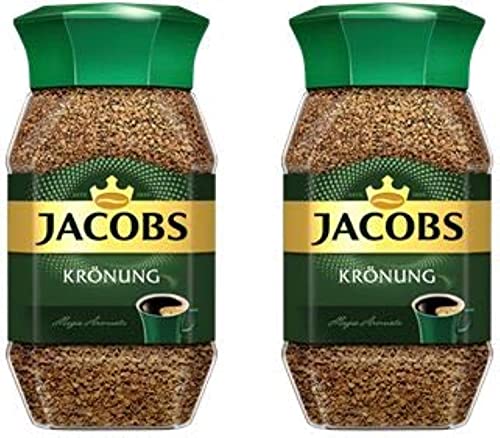 Jacobs Kronung Instant Coffee 200 Gram / 7.05 Ounce (Pack Of 2) #TOP2