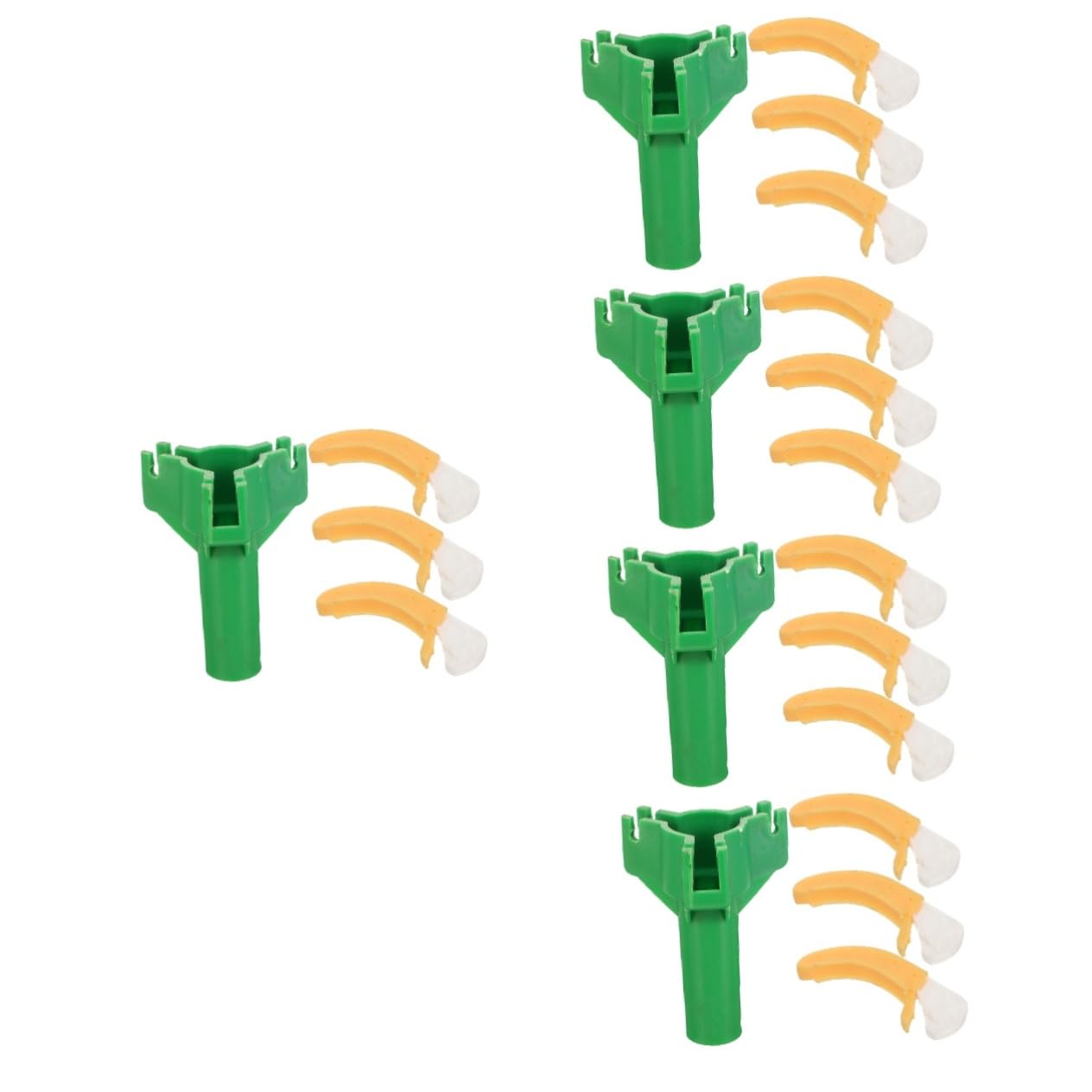 BESPORTBLE5 Sets Fruit Picker Accessories Folding Grabber Tool Lemon Catcher Orange Picker Fruit Picker Tool Fruit Accessories Catcher Tree Picker Fruit Tool Work Light Bulb Blueberry Rubber