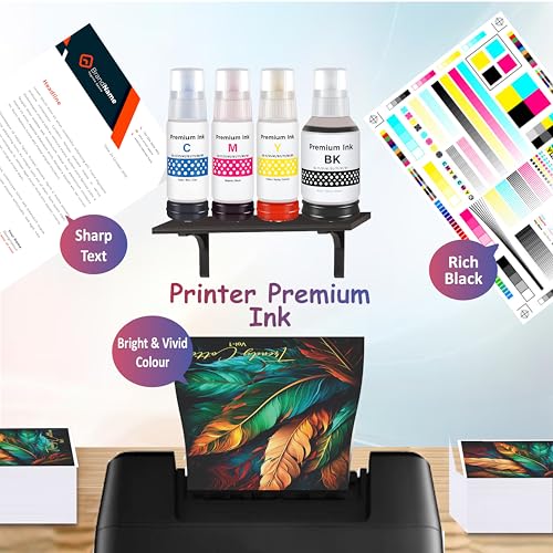 Image of GI-71 Ink Compatible for Canon PIXMA Printer G1020 G1730 G1737 G2020 G2021 G2060 G2730 G2770 G3021 G3730 G3770 G4770 Series (GI-71 Yellow Ink 1 Pcs)