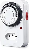 Temporizador Analógico 10A 48 Programações/dia Bivolt