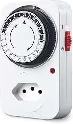 Temporizador Analógico 10A 48 Programações/dia Bivolt