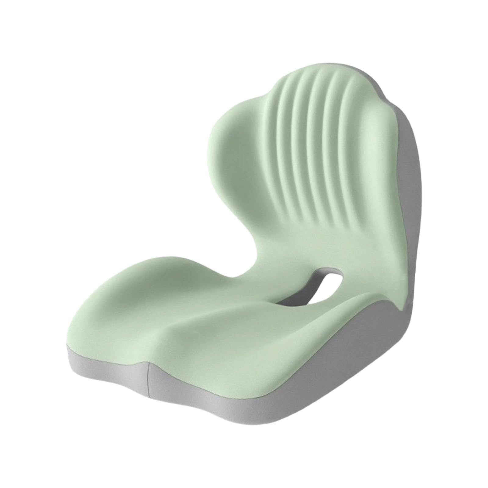 YROHGKPN Pressure Relieving Memory Foam Chair Pad Integrated Back Seat Cushion for Prolonged Sitting Comfort Seat Pad with Lumbar