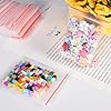100 Sacchetti Con Zip - Bustine Richiudibili Trasparenti Per Cibo E Piccoli Oggetti (10x15 Cm)