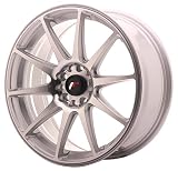 Et: 35 Japan Racing JR11 Silver Machined - 18x7.5 ET35 5x120/5x100 Llantas de aleación (Competición)