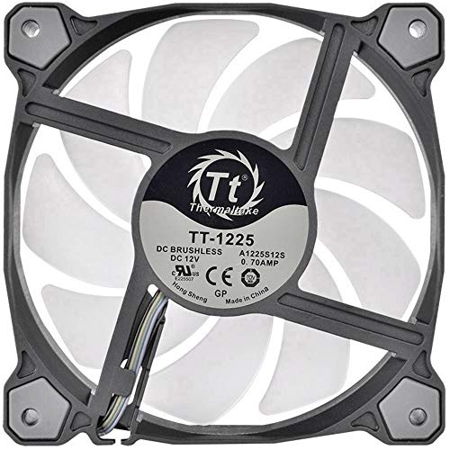 Thermaltake Pure 14 ARGB pack de 3 ventiladores negros con iluminación dinámica 7
