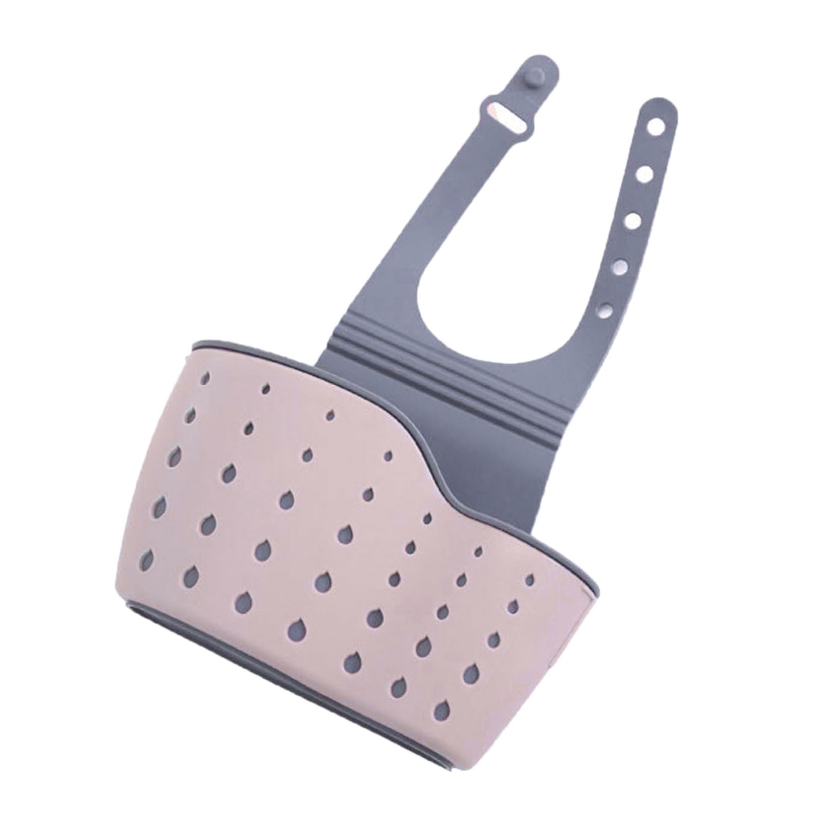 MICFENY Sink Storage Drain Basket Bag Hanging Sponge Holder Adjustable Strap Soap Organiser Kitchen Organization Supplies