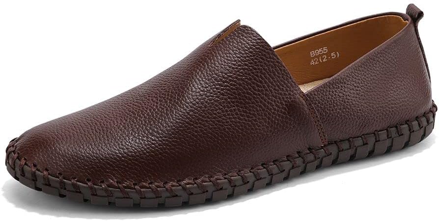 mens casual leather loafers