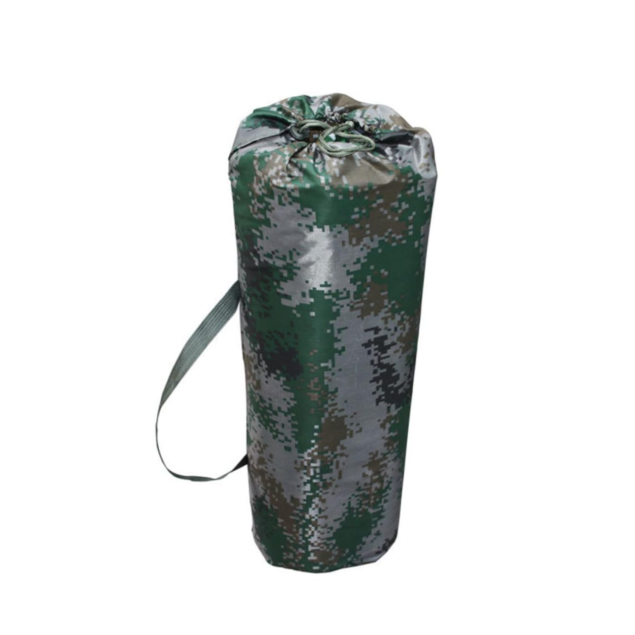 Tappetino da Picnic 200x200 Cm in Alluminio Spesso, Stuoia da Spiaggia e Cuscino Portatile Leggero per Campeggio e Attività All’aperto