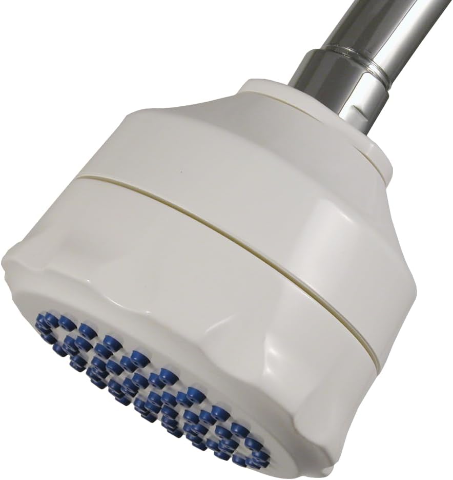 Sprite Showers Ultimate 1-Setting Filtered Showerhead, White