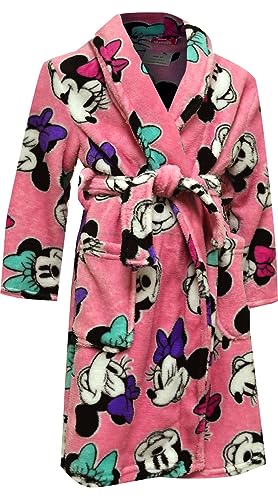 Girls Disney's Minnie Mouse Cozy Plush Toddler Robe (2T)