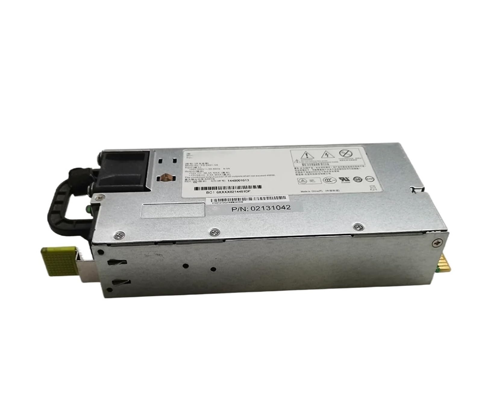 BFSYDLUJ PN:02131042 PS-2461-1H Server Power Supply RH2288H RH2285 V2 460W