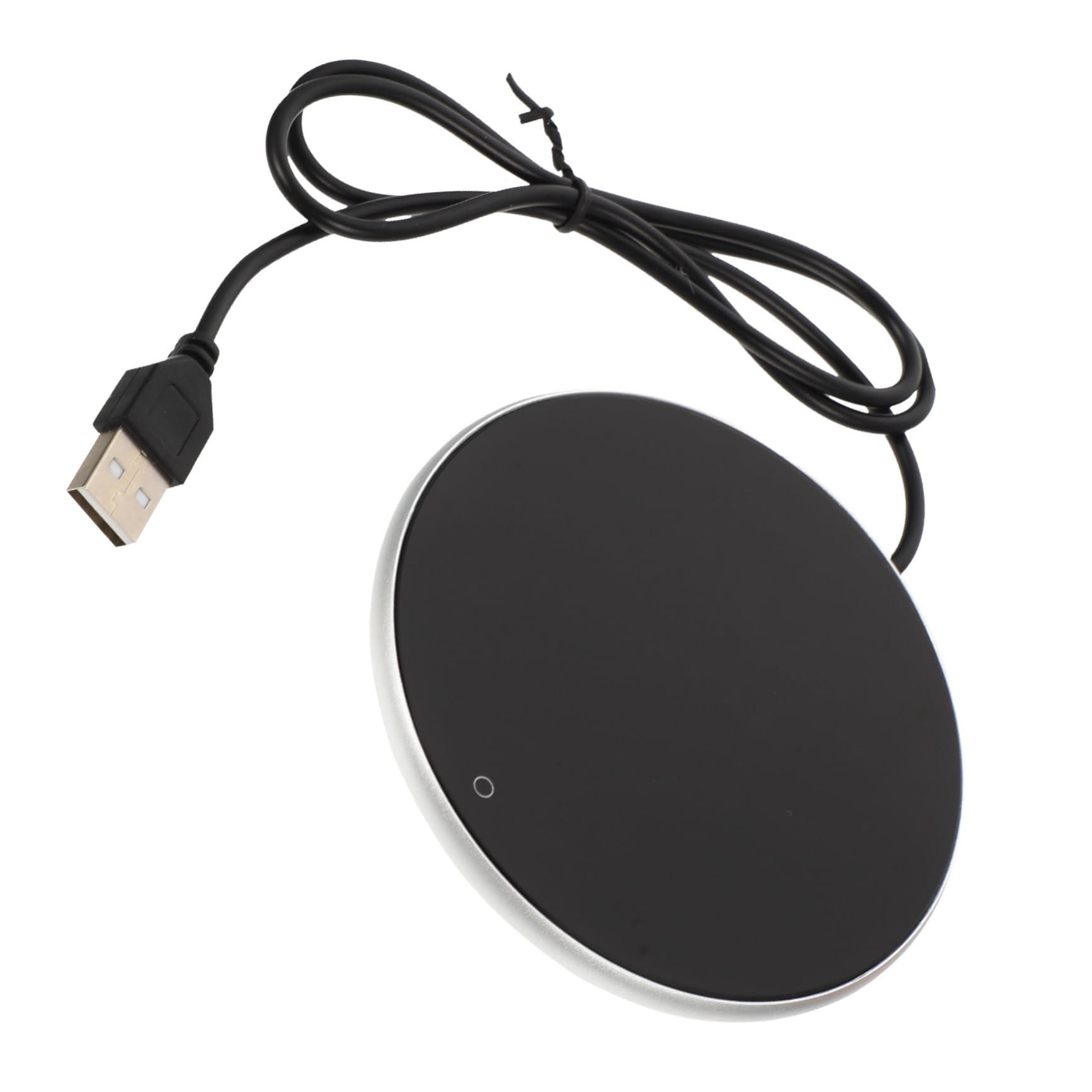 OUNONA USB Cup Warmer Reusable Mug Warmer with Temperature Settings Electric Heating Coaster for Milk Tea Cocoa Soup for Home Office Travel