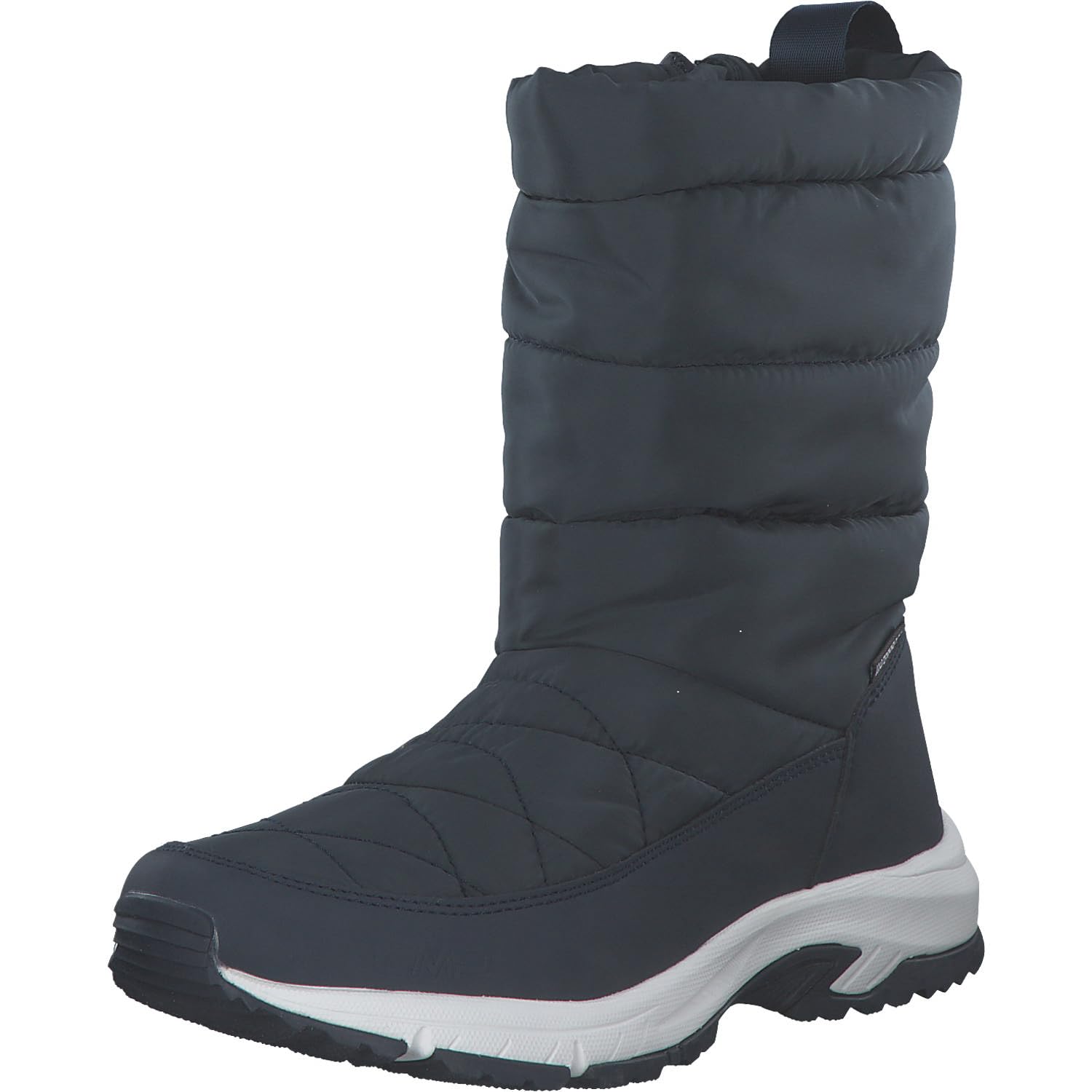 CMP Women's Yakka Wmn Wp-3q75986 Snow Boot, Black Blue, 6.5 UK