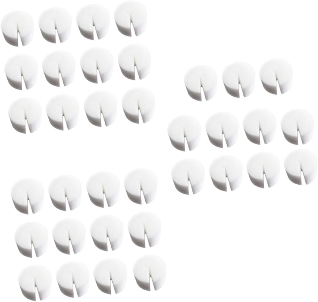 Mikikit 165pcs Hydroponic Planting Sponges for Soilless Gardening Vegetable Cultivation Tools for Indoor and Outdoor Use Easy to Use for Beginners and Experienced Gardeners