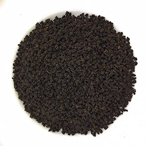 Image of Siyacha Tea Assam CTC Black Tea, Fresh Arrival First Flush Leaf, Original Rumai Estate BOP Leaves, 100% Pure Chai Patti, Healthy Herbal Beverage, 250g Makes 125 Cups (approx)