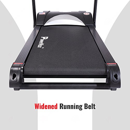 Image of PowerMax Fitness TDM-115S 2HP (4HP Peak) Motorized Treadmill with Free Installation Assistance, Home Use & Semi Automatic Lubrication