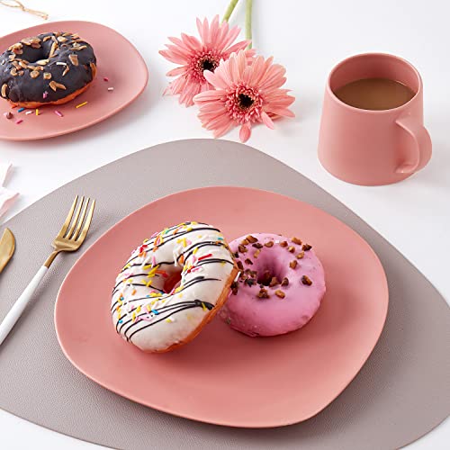 Stone Lain Delilah Dinner Plate 6-Piece Dish Set, Porcelain, Terracotta #TOP2