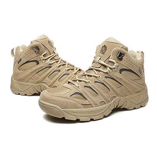 Mannen Outdoor Lichtgewicht Wandelen Trekking Schoenen Ademend Slijtvaste Tactische Schoenen Wandelschoenen Training Militaire Laarzen - Image 6