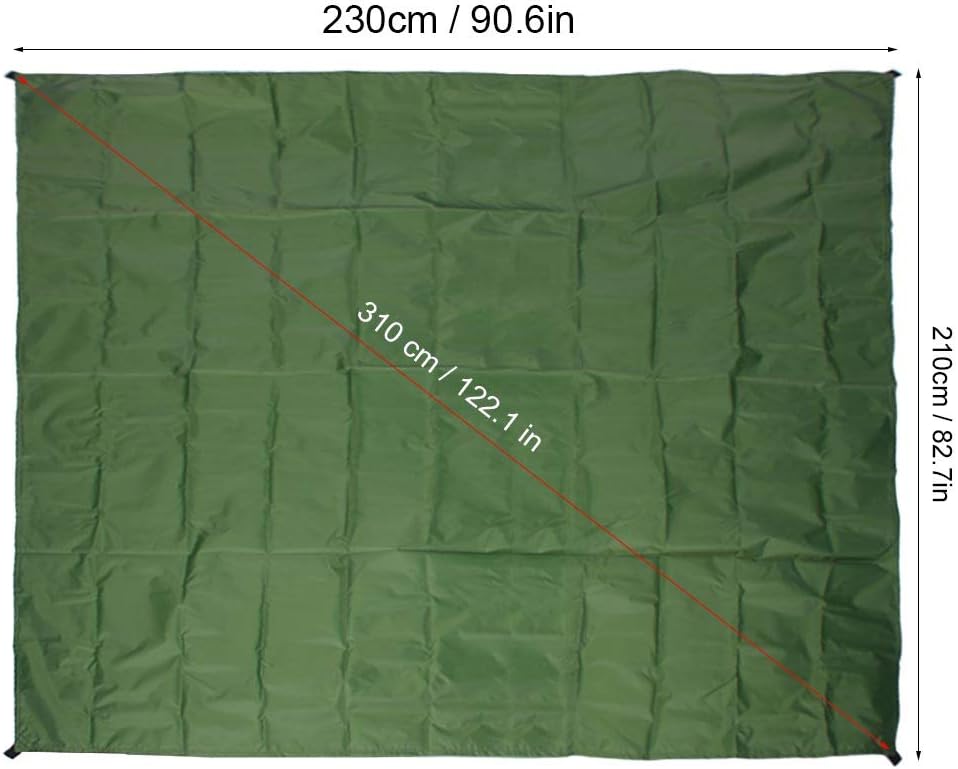 Outdoor Sail Accessories Canopy Garden Shade Sail Awning Pergola Shade Sail Canopy Outdoor Shade Sail Outdoor Garden Sail Shade Backyard (OD Green)(Black,Zhongtian Curtain)