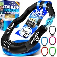 NEXTCOVER® Fahrradschloss mit Zahlencode LockPro - Das Original