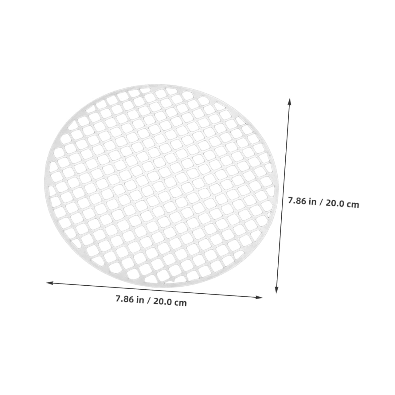 BUTIFULSIC Round Barbecue Net Model y Grill Mesh Stainless Steel Grill Mesh Outdoor BBQ Grill Pad