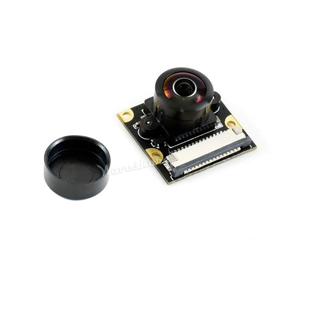 Waveshare IMX219-200 Camera Support NVIDIA Jetson Nano Developer Kit with IMX219 Sensor 8 Megapixels 200° FOV Wide Viewing Angle 3280 × 2464