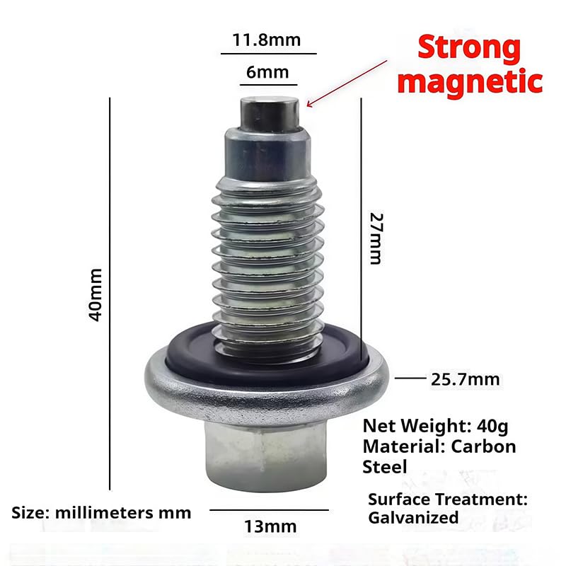 Bouchon de Vidange Magnétique Carter pour Opel Astra J 2010 2011 2012