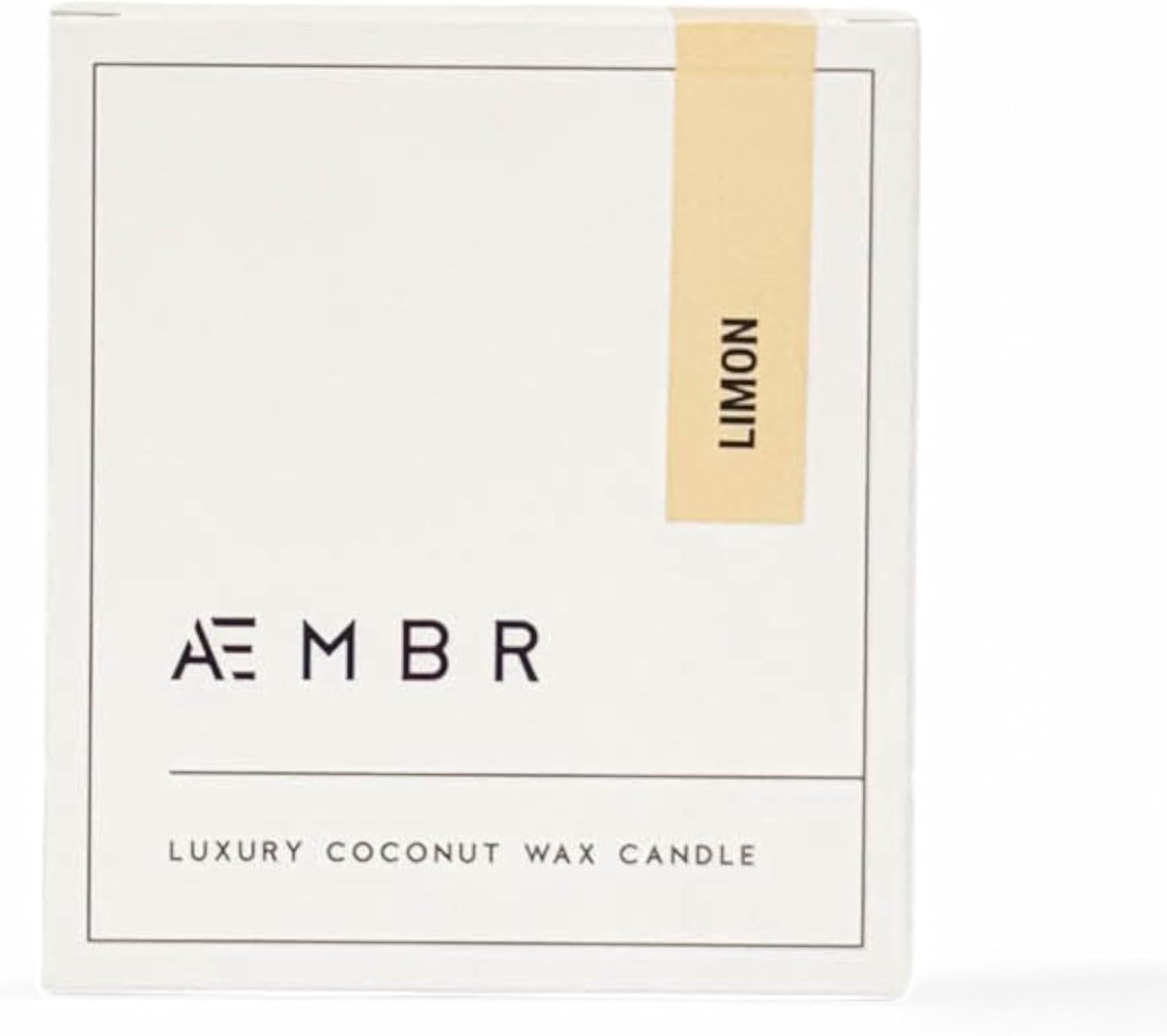Limon Candle - 85 Hr Burn Time Non-Toxic Plant-Based Coconut Wax - Room-Filling - Limoncello & Cream Scent - Gourmand & Fresh