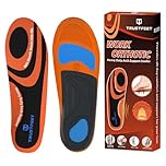 Trustfeet Work Insoles for Standing All Day, Arch Support Work Orthotic Insoles for Anti Fatigue Relieve Foot Pain, Plantar Fasciitis,Work Boot Arch Support Shoes Inserts for Man Women-XL