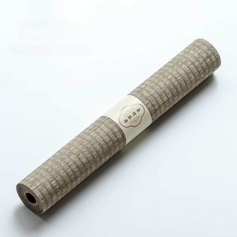 Chemin de table rotin tissé antidérapant 210 cm facile à couper pour fête