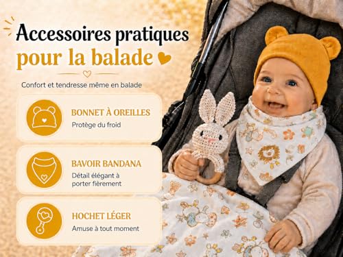 Cadeau de naissance idéal pour entourer bébé de douceur et d'amour - 7