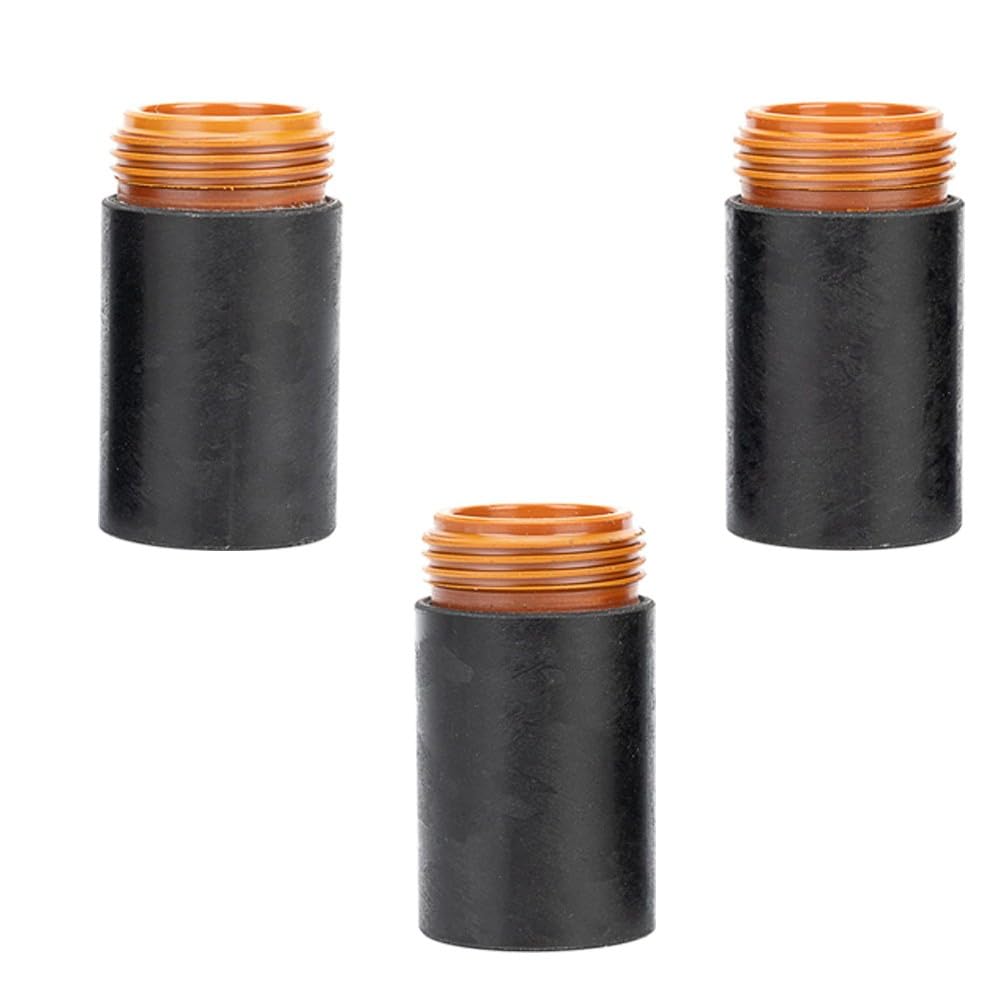 Lot de 3 capuchons de retenue plasma 220854 pour buses Hypertherm Powermax45, 6585105 HRT HRTs MRT, cuivre consommable coupe du métal