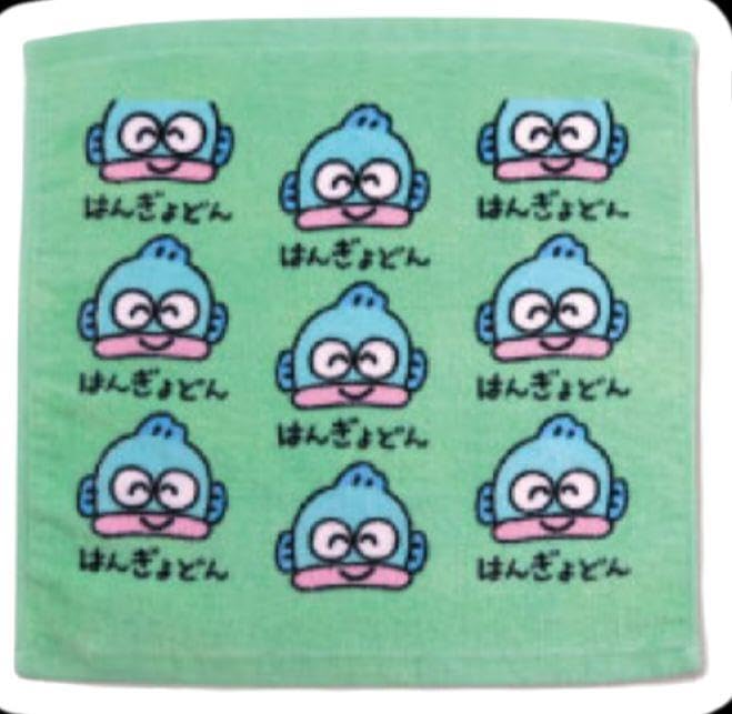 Amazon.co.jp: はんぎょどん おえかきさん タオル ハンカチ タオル