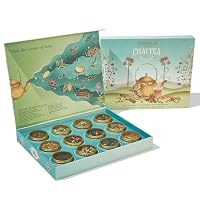 VAHDAM – VAHDAM, Chai Tee-Geschenkset, 12 Sorten | Glutenfrei, ohne O