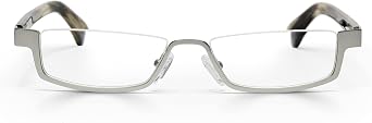 eyebobs - Peek Performer | نظارات قراءة فاخرة للرجال والنساء | إطار نصف حافة
