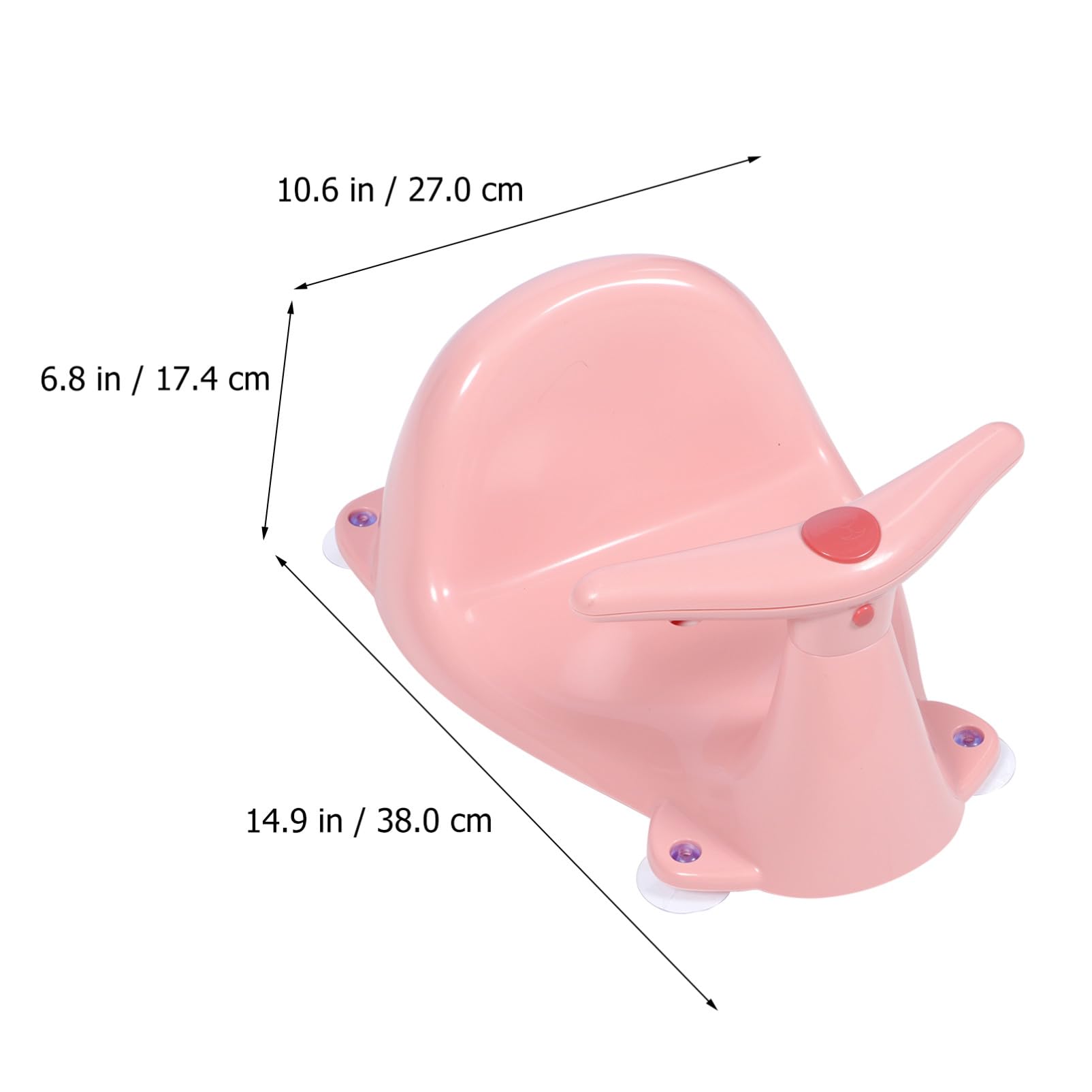 Abaodam Asiento De Baño Para Taburete Asiento De Baño Para Bebés Para Bañera Para Uso Bañera Recién Nacidos y Pequeños Obsequio Para Shower