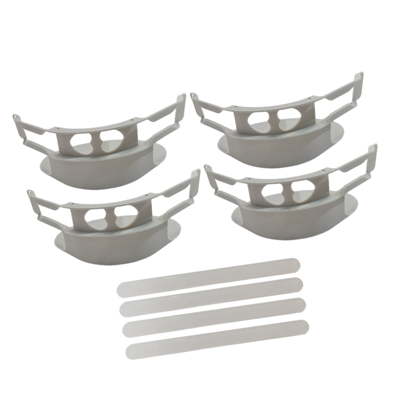 4X Bed Sheet Holder for Restless Partners Lateral Sleepers All Mattress Size Gray-picture-27