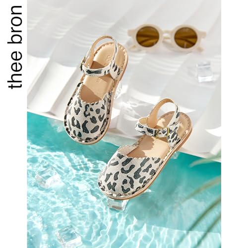 Image of THEE BRON Toddler Girls Espadrilles Sandals Hollow Out Rustic Dress Shoes