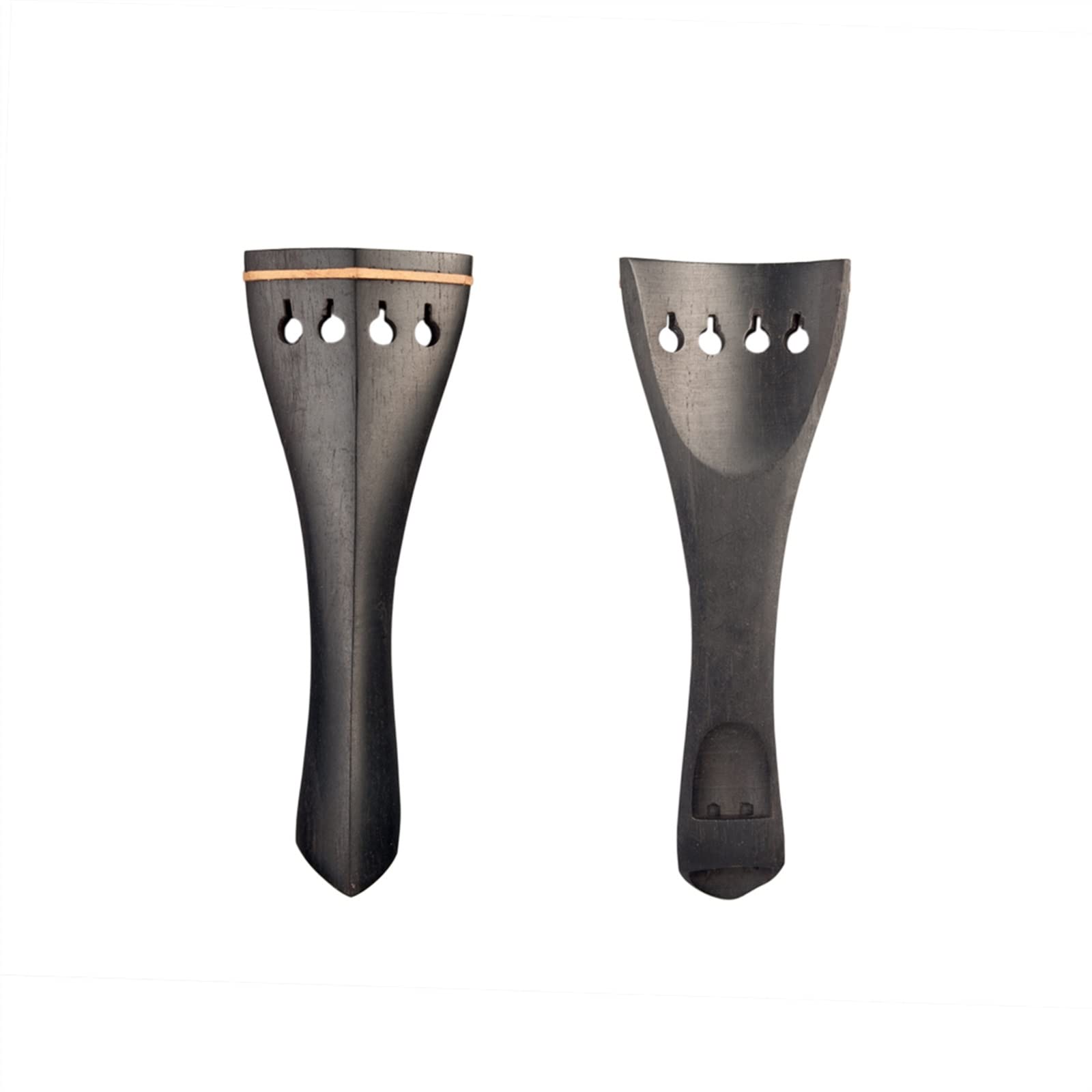 Parti di Violino 2PCS Hill Style Ebano Violino Cordiera 4/4 Violino Violino Ricambi Accessori Fit For Acoustic Violino Violino Concerto Violino accessori per violino