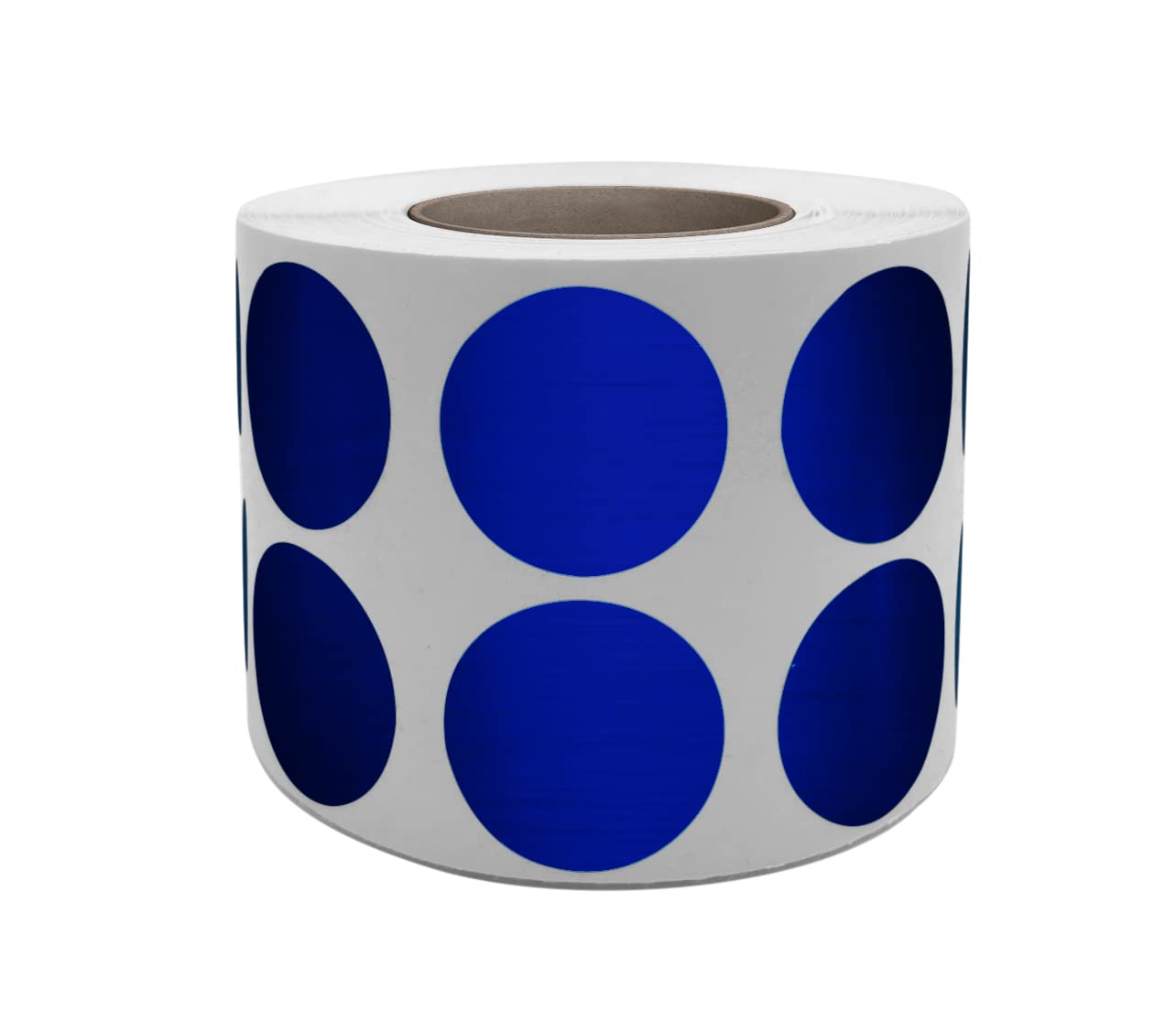 Royal Green Metallic Dot Stickers Roll 3/4 inch Round Price Labels Stickers, 1050 Pack (Metallic Blue)
