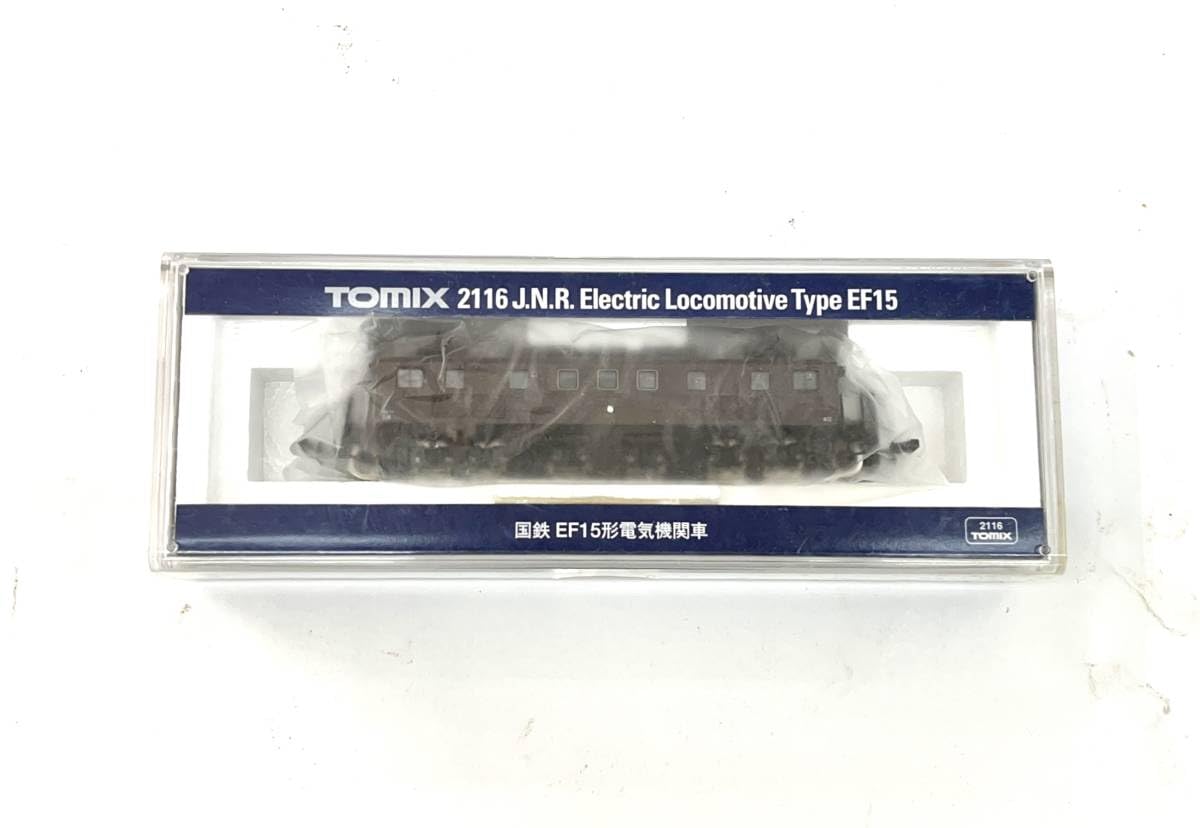 Amazon.co.jp: トミックス Nゲージ 2116 国鉄 EF15形電気機関車 トミー  