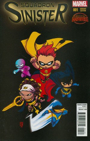 Secret Wars #1 Skottie Young Variant