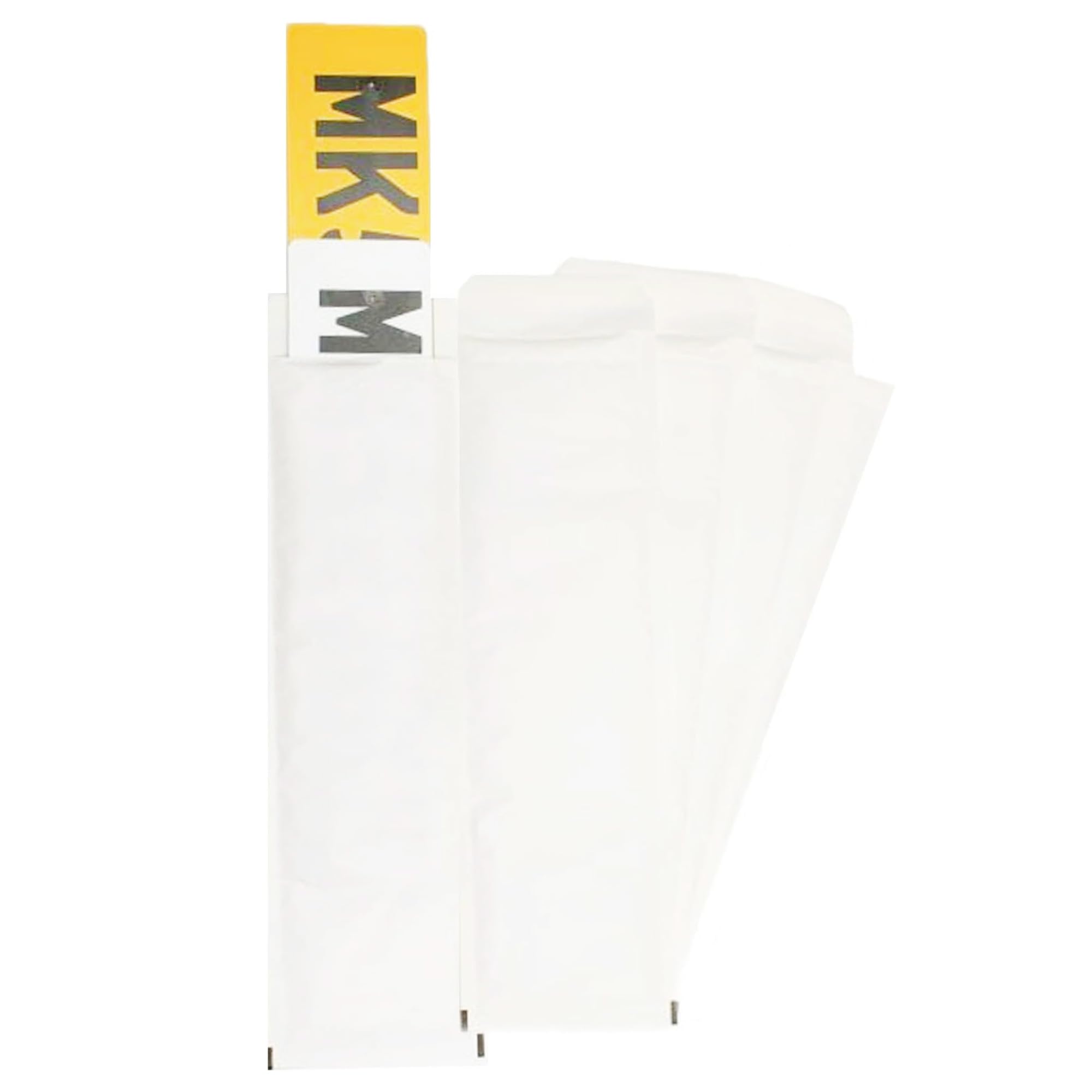 White Bubble Lined Number Plate 535mmx180mm Padded Protective Packing Shipping Envelopes (50)