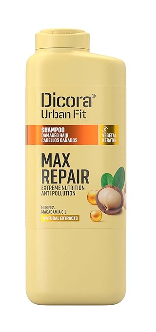 Dicora Urban Fit Shampoo For Damaged Hair, 400 ml, white (ADUF3020)