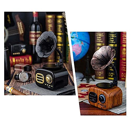 AMZOPDGS Phonographe rétro, Mini Portable, Le Gramophone est Une Combinaison Parfaite d’histoire épaisse et de Moder… - Les Beatles, Paul McCartney, John Lennon, RIngo Starr, George Harrison AMZOPDGS Phonographe rétro, Mini Portable, Le Gramophone est Une Combinaison Parfaite d'histoire épaisse et de Moder… – Image 5