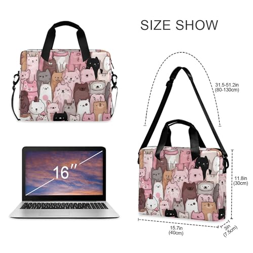 Maletín portátil para laptop ALAZA 13-15.6 pulgadas miniatura 4