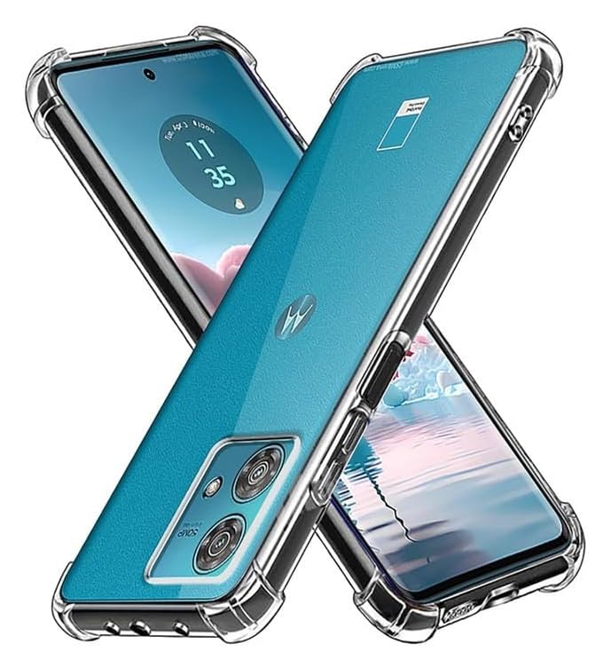 BlazeTech for |[ Motorola Moto Edge 40 Neo 5G ] Back Case Cover Flexible TPU Bumper Scratch Resistant Back Cover for [ Motorola Moto Edge 40 Neo 5G ]- Transparent (B0CR3M6FXD) Amazon Price History, Amazon Price Tracker