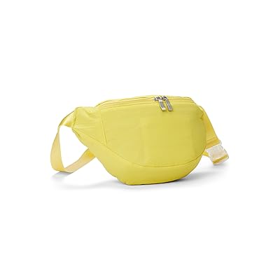 Baggallini Swift Belt Bag Sling Handbags B lite Lemon, Nylon/Polyester